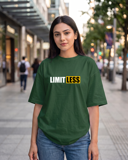 Limitless Print Oversized Women's Classic T-Shirt