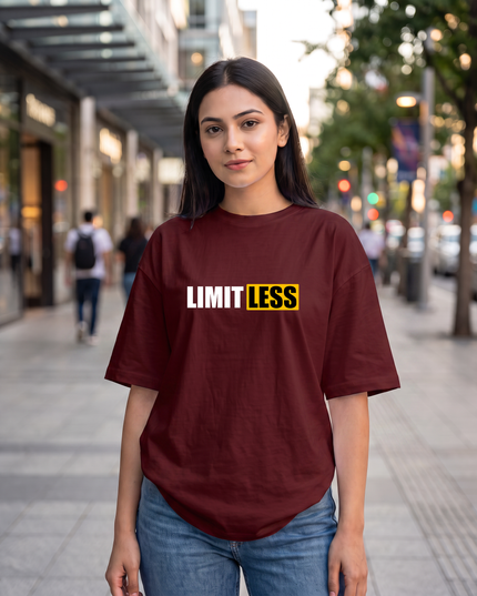 Limitless Print Oversized Women's Classic T-Shirt