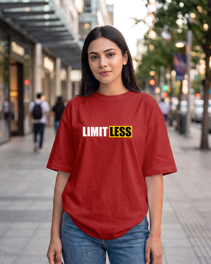 Limitless Print Oversized Women's Classic T-Shirt