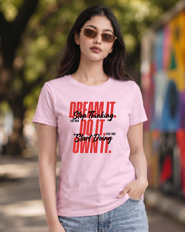 Dream It Do It Own It Unisex Classic Crew T-Shirt