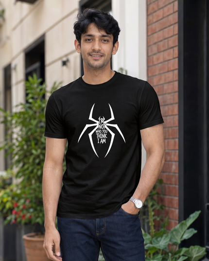 I’m Not Who You Think I Am Print Classic Crew T-Shirt