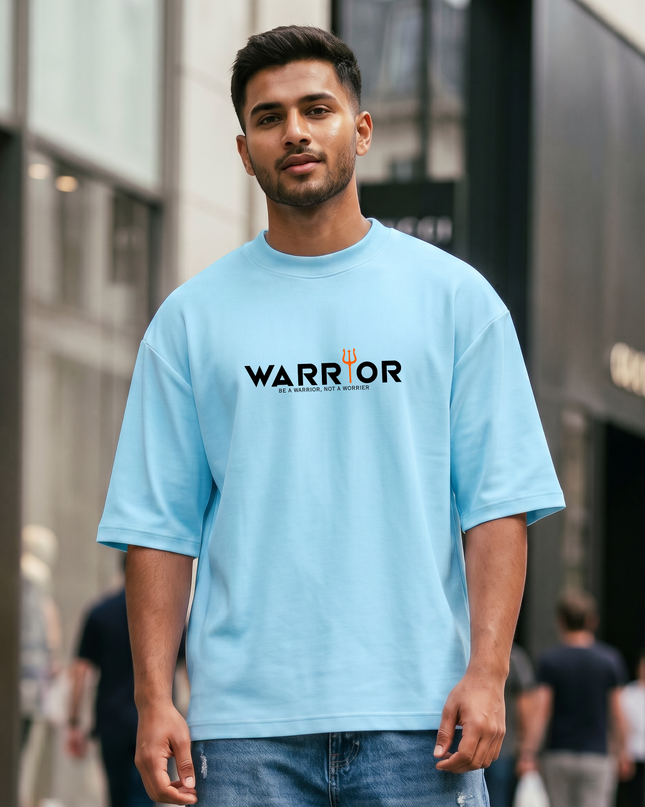 Warrior Graphic Unisex Oversized Classic T-Shirt