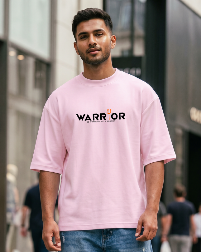 Warrior Graphic Unisex Oversized Classic T-Shirt