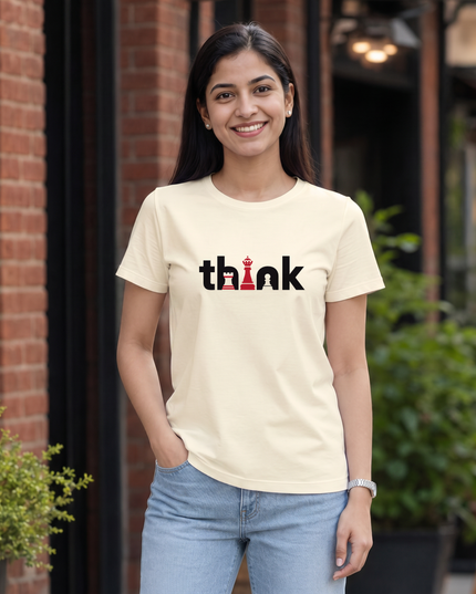 Think Chess Women's Classic Crew T-Shirt