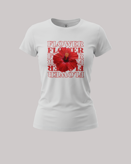 Flower Graphic Women's Classic T-Shirt