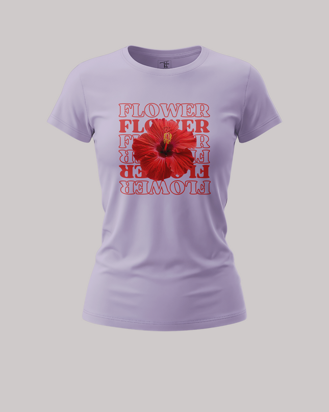 Flower Graphic Women's Classic T-Shirt
