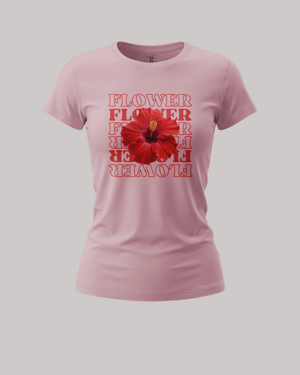 Flower Graphic Women's Classic T-Shirt