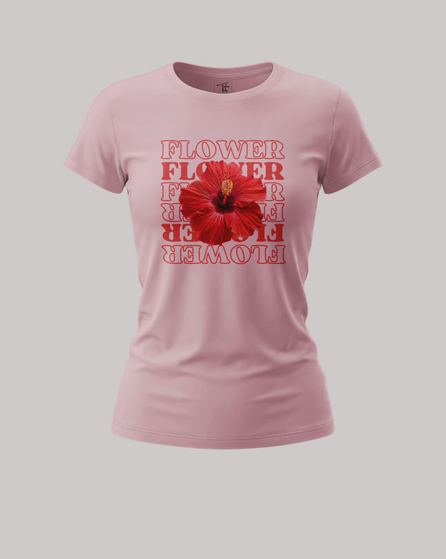 Flower Graphic Women's Classic T-Shirt