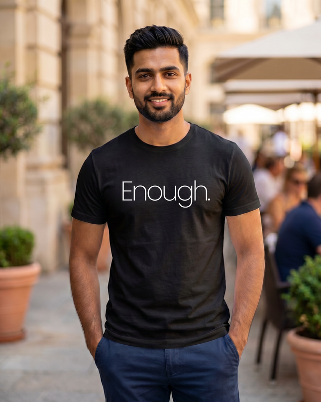 Enough. Men's Classic Crew T-Shirt