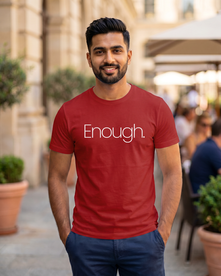Enough. Men's Classic Crew T-Shirt