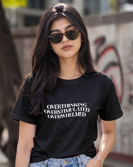 Overthinking Modes Unisex Classic Crew T-Shirt