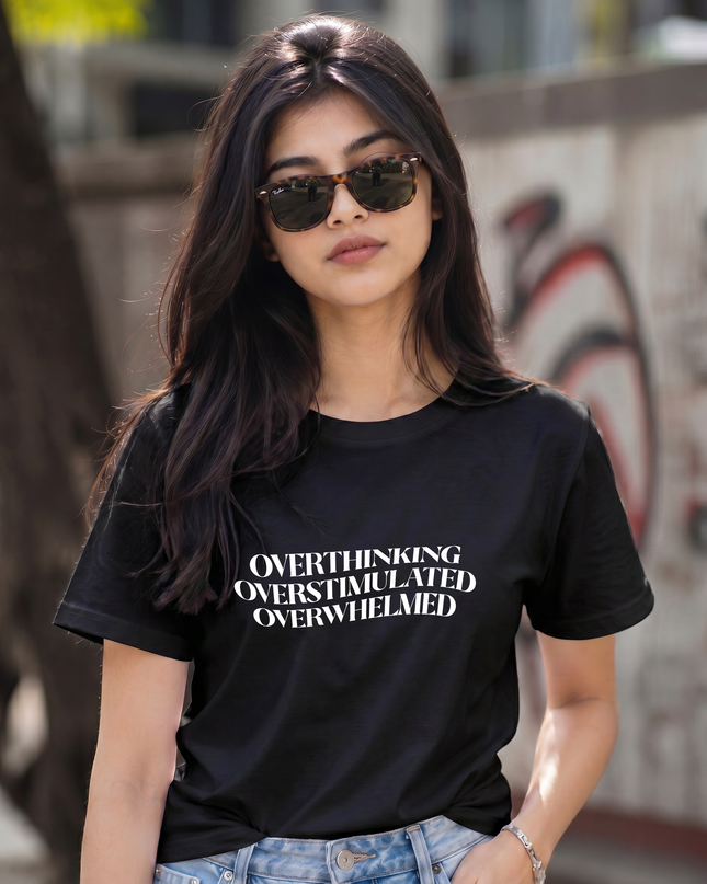 Overthinking Modes Unisex Classic Crew T-Shirt