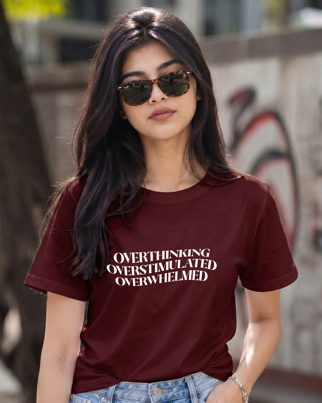 Overthinking Modes Unisex Classic Crew T-Shirt