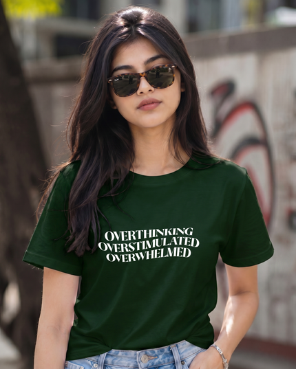 Overthinking Modes Unisex Classic Crew T-Shirt