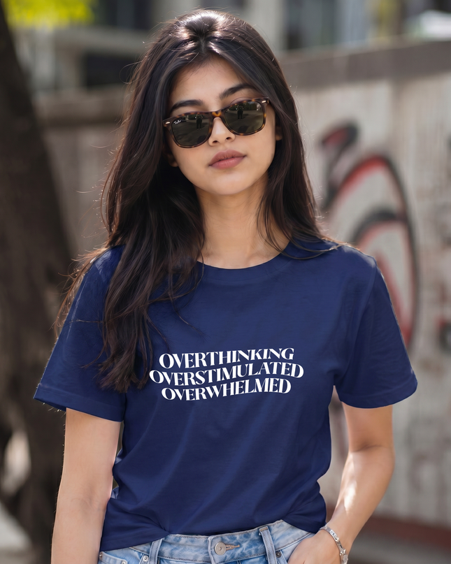 Overthinking Modes Unisex Classic Crew T-Shirt