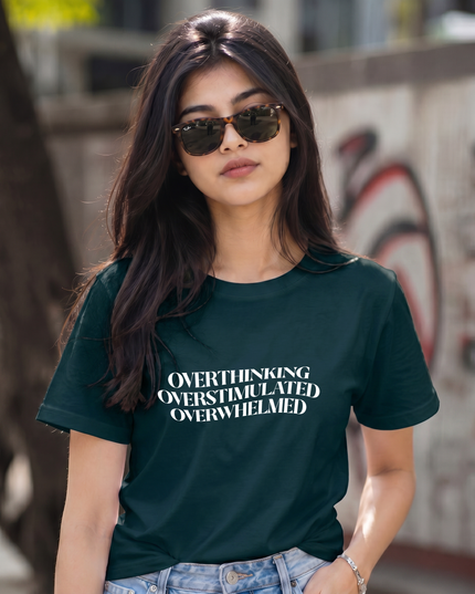 Overthinking Modes Unisex Classic Crew T-Shirt