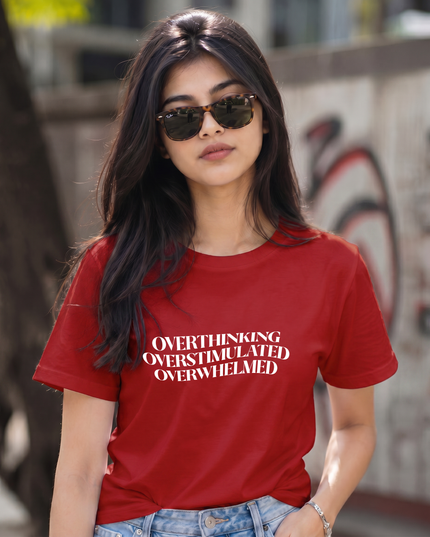 Overthinking Modes Unisex Classic Crew T-Shirt