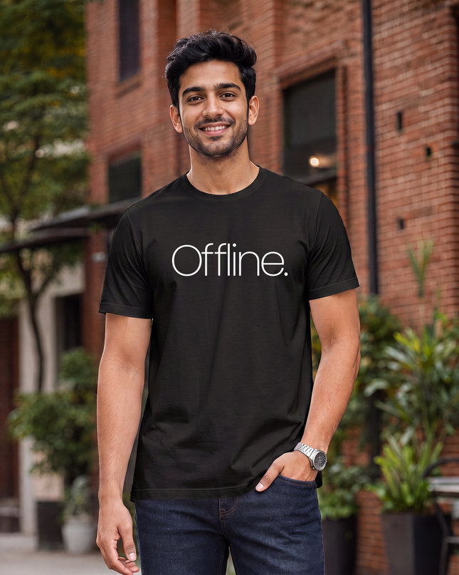 Offline. Men's Classic Crew T-Shirt