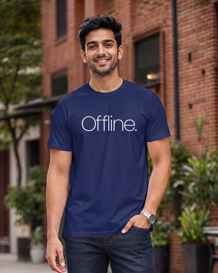 Offline. Men's Classic Crew T-Shirt