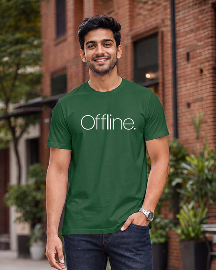 Offline. Men's Classic Crew T-Shirt
