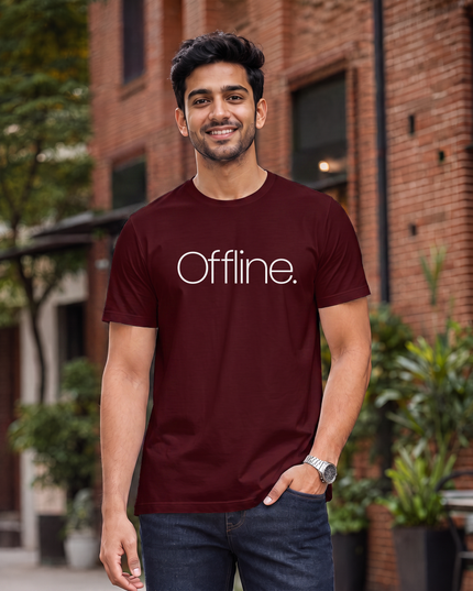 Offline. Men's Classic Crew T-Shirt