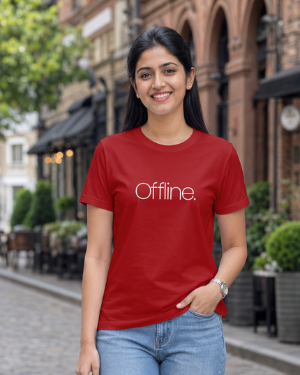 Offline. Women's Classic Crew T-Shirt