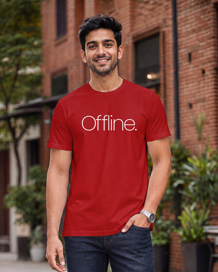 Offline. Men's Classic Crew T-Shirt