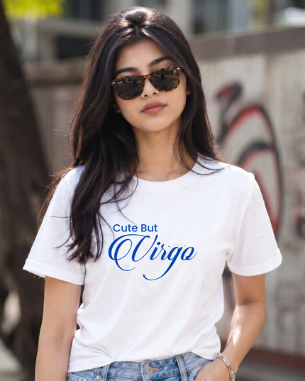 Cute But Virgo Unisex Classic Crew T-Shirt