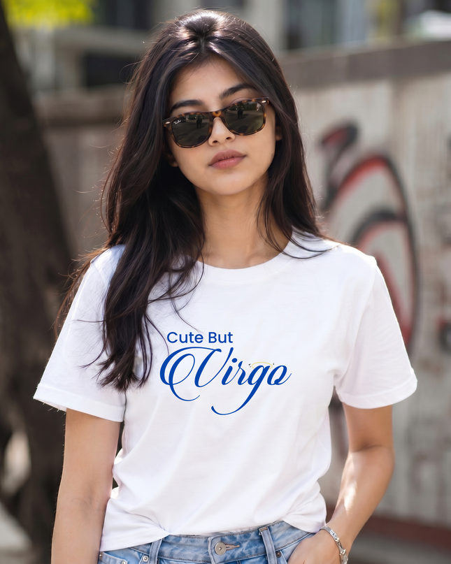 Cute But Virgo Unisex Classic Crew T-Shirt