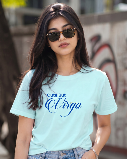 Cute But Virgo Unisex Classic Crew T-Shirt