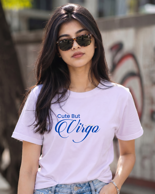 Cute But Virgo Unisex Classic Crew T-Shirt
