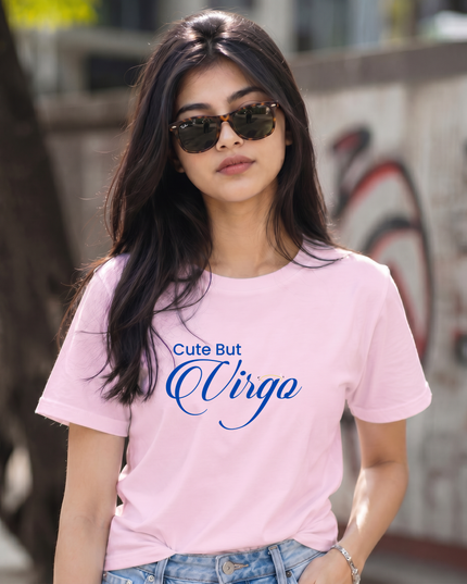 Cute But Virgo Unisex Classic Crew T-Shirt