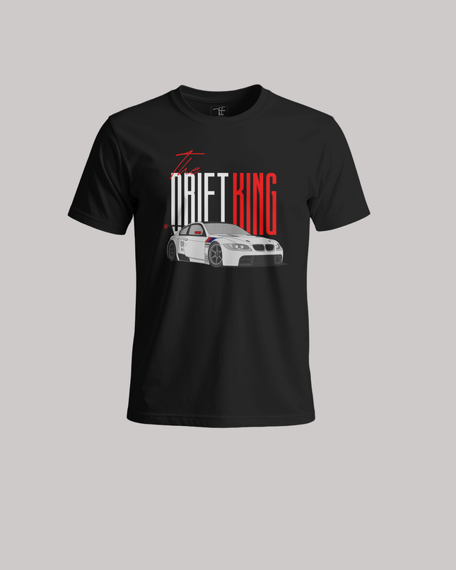 Drift King Graphic Unisex Classic Crew T-Shirt