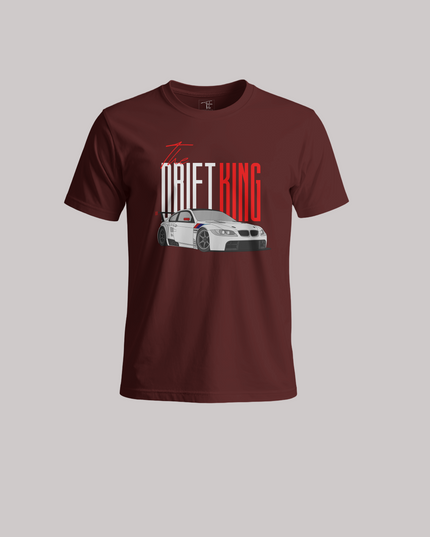 Drift King Graphic Unisex Classic Crew T-Shirt