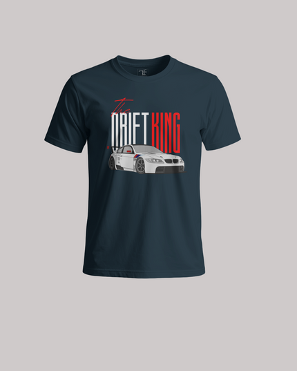 Drift King Graphic Unisex Classic Crew T-Shirt