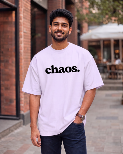 Chaos. Men's Oversized Classic T-Shirt