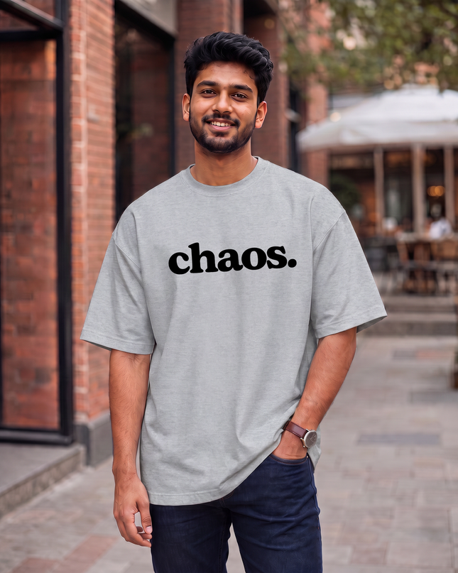 Chaos. Men's Oversized Classic T-Shirt