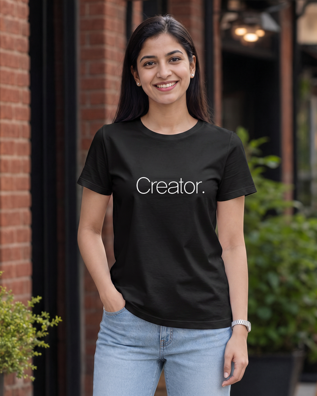 Creator. Women's Classic Crew T-Shirt