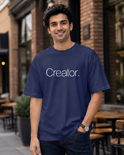 Creator. Men's Oversized Classic T-Shirt