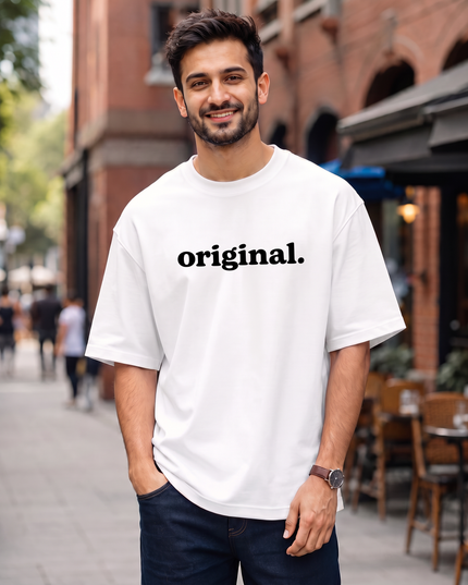 Original. Men's Oversized Classic T-Shirt