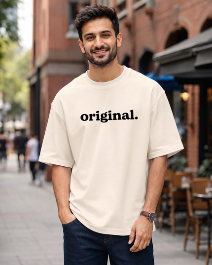 Original. Men's Oversized Classic T-Shirt