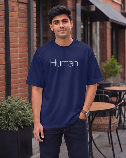 Human. Men's Oversized Classic T-Shirt