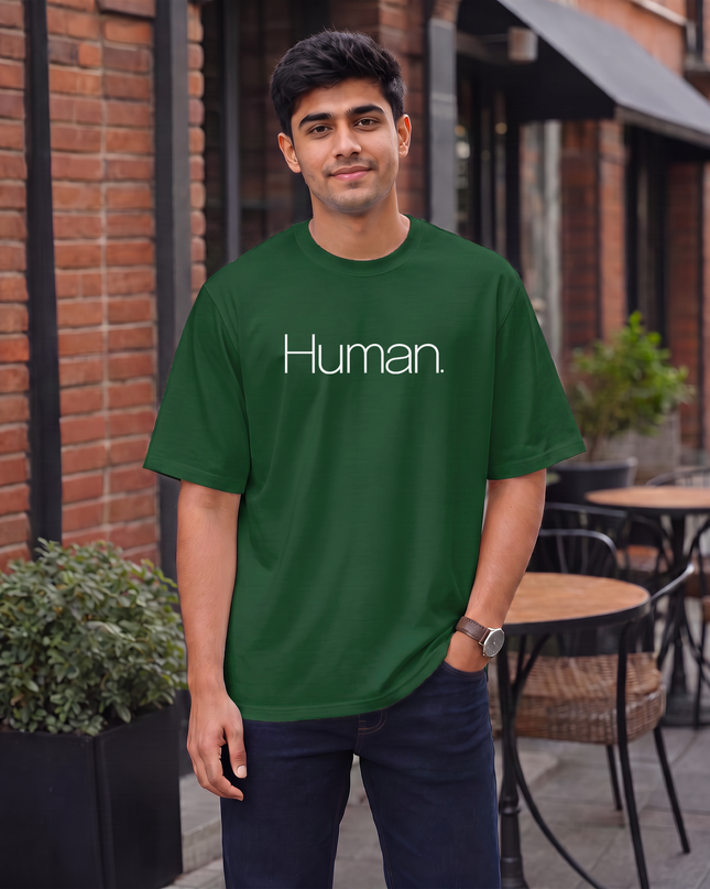 Human. Men's Oversized Classic T-Shirt
