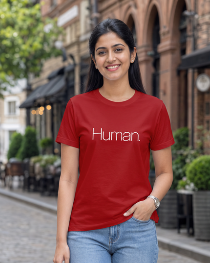 Human. Women's Classic Crew T-Shirt