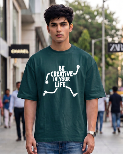 Be Creative In Your Life Unisex Oversized Classic T-Shirt