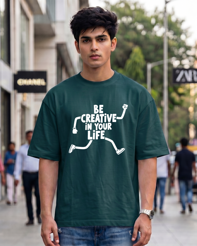 Be Creative In Your Life Unisex Oversized Classic T-Shirt