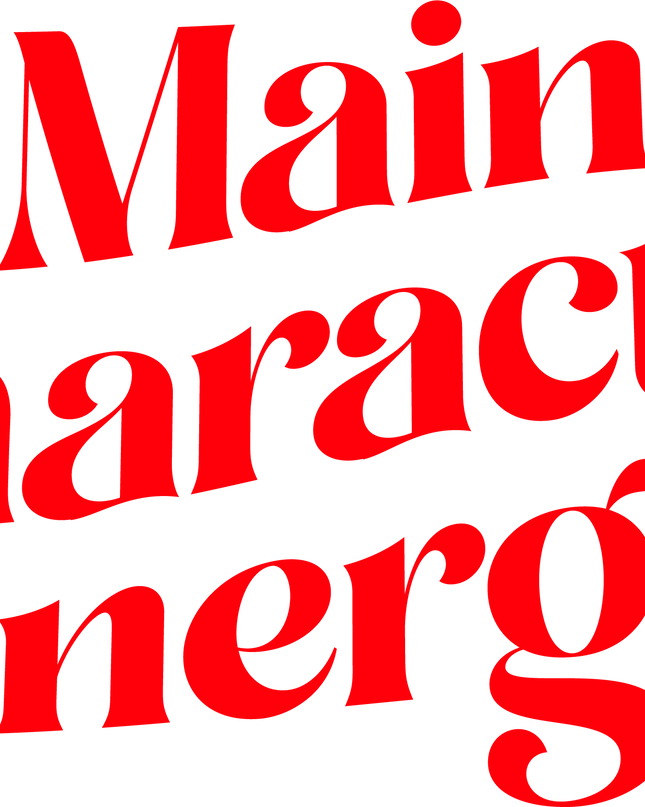 Main Character Energy Graphic Unisex Classic Crew T-Shirt