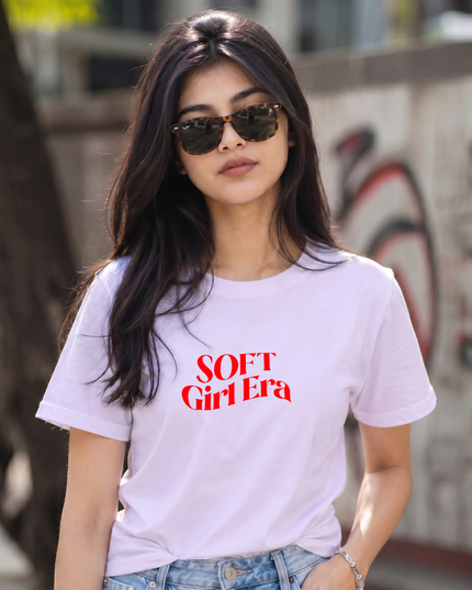 Soft Girl Era Aesthetic Graphic Unisex Classic Crew T-Shirt