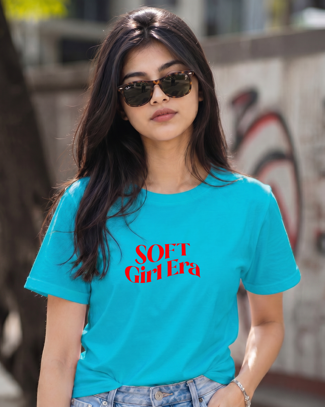 Soft Girl Era Aesthetic Graphic Unisex Classic Crew T-Shirt