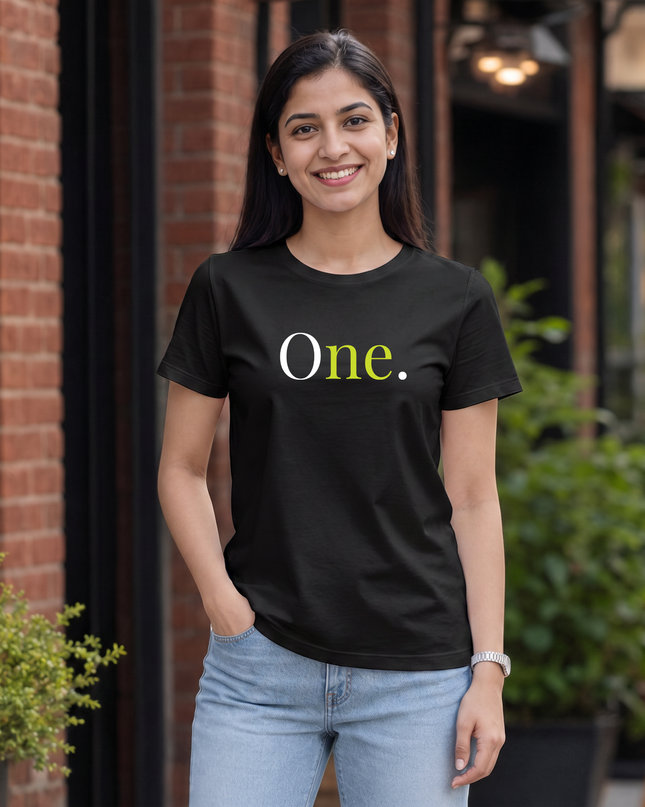 One. Women's Classic Crew T-Shirt